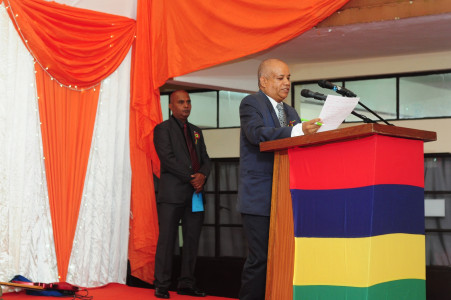 Inauguration Bois cherie village Hall 17 March 2018