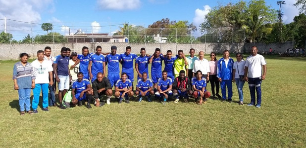 Inter village football tournament final on 17.12.18 at Raymond Hein Stadium